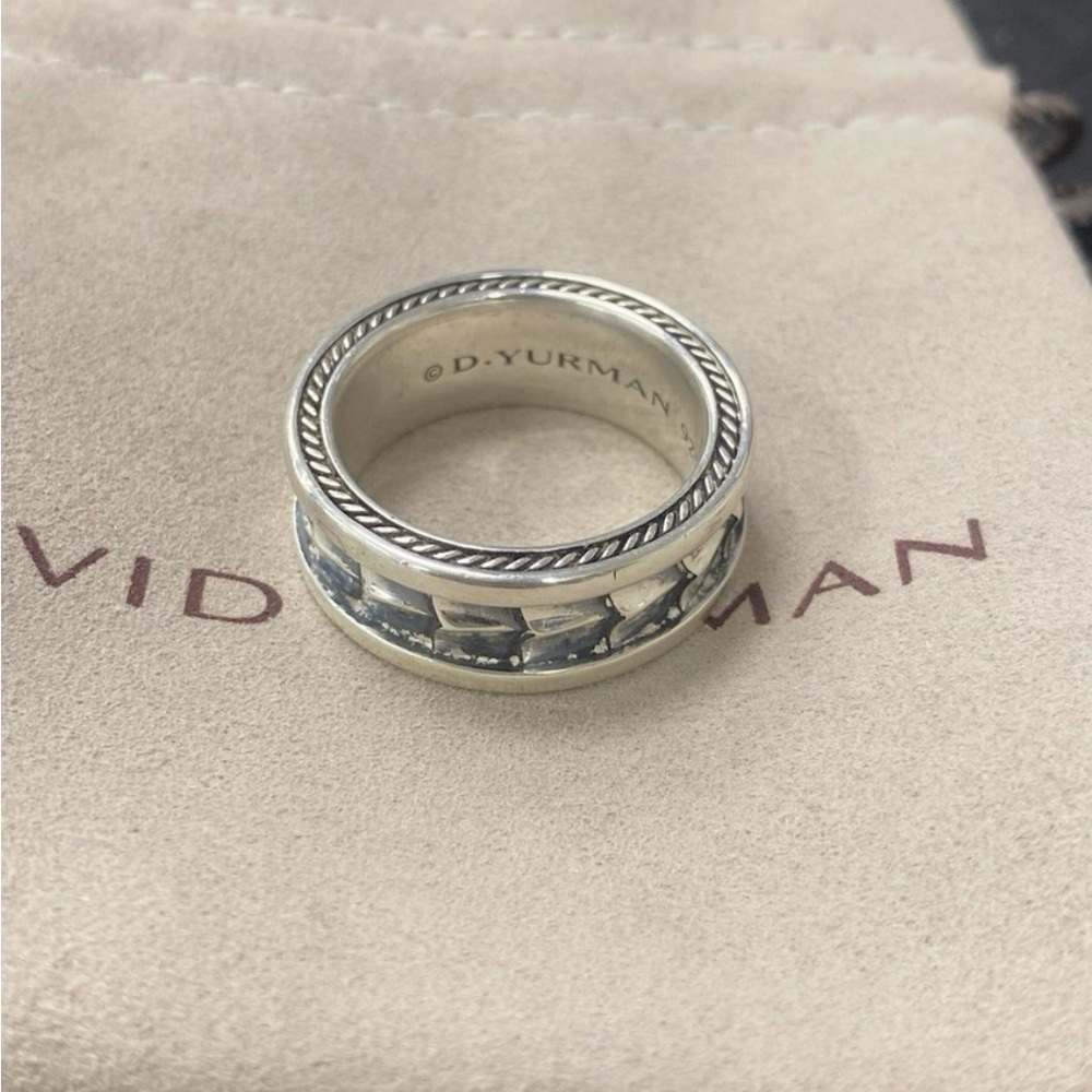 David Yurman Armory Silver Ring